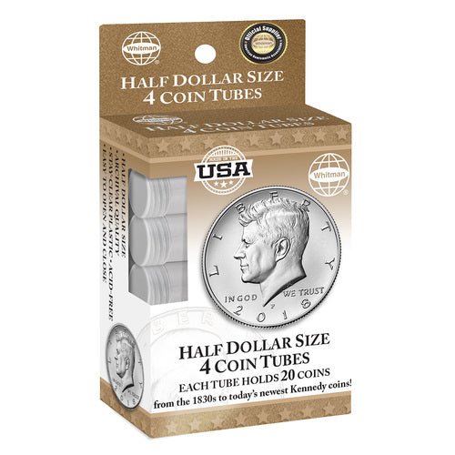 Half Dollar Tubes (4 Count)