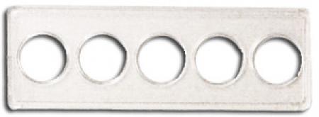 Quarter Plastic Strip Quantity 25 Whitman