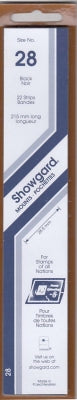 Showgard Stamp Mount 28 215x28 Black