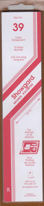 Showgard Stamp Mount 39 215x39 Clear