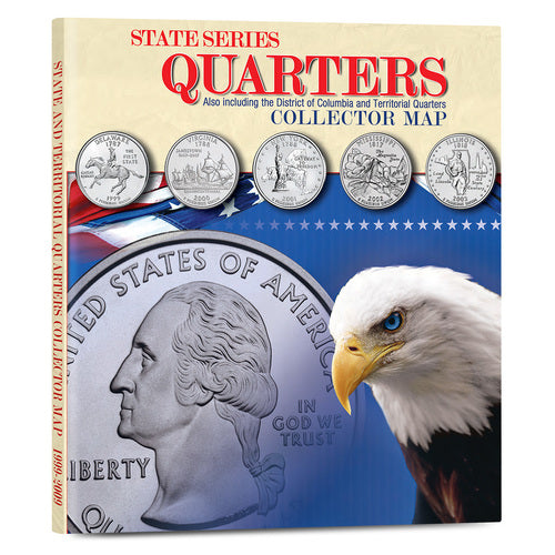 Statehood Quarter Foam Map