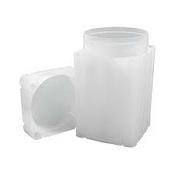 Half Dollar Square Coin Tubes(Quantity 10)