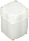 Small Dollar Square Coin Tubes(Quantity 10)