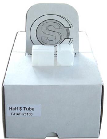 Half Dollar Square Coin Tubes(Quantity 100)