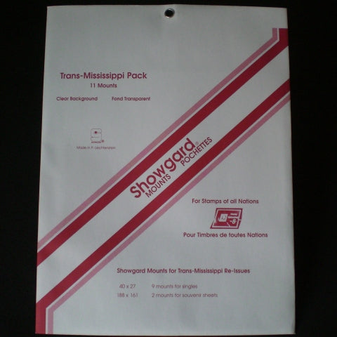 Showgard Stamp Mount TransMiss Pack Clear