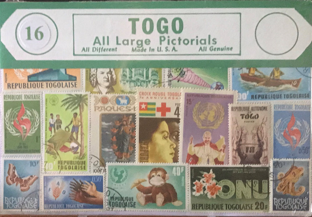 Togo Stamp Packet