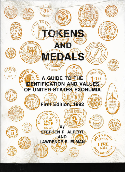 Tokens & Medals 1st Edition Albert & Elman Book