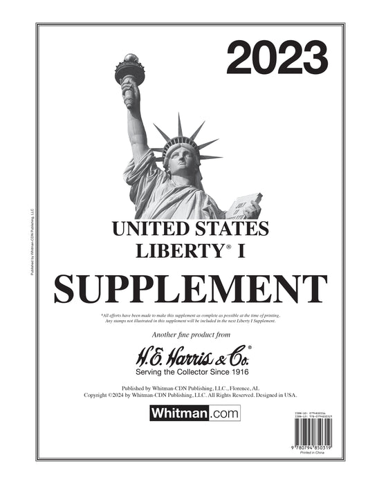 Liberty I 2023 Harris Supplements