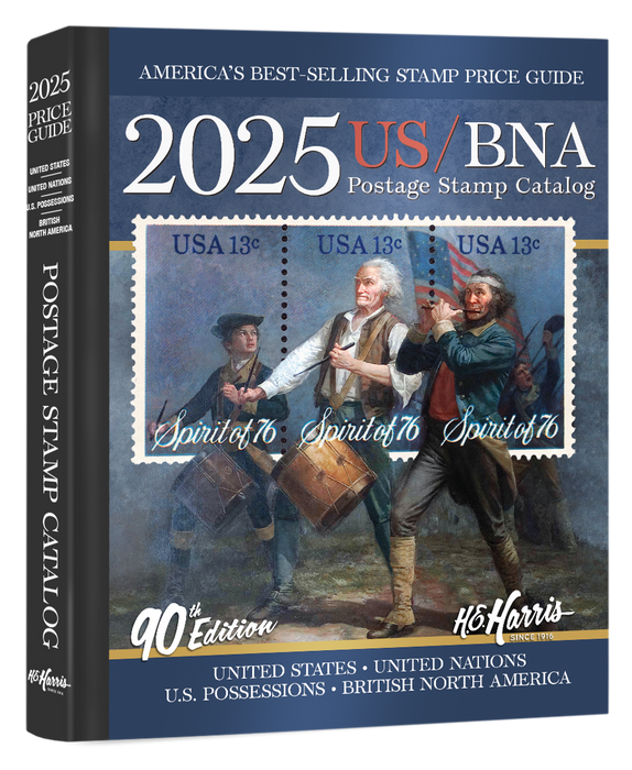 2025 British, North America Stamp Catalog Harris