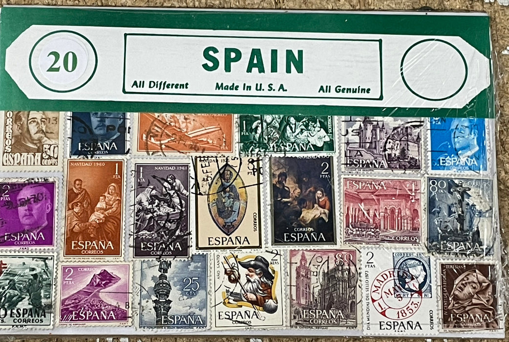 Spain Stamp Packet