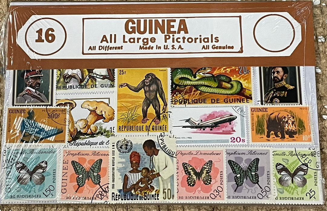 Guinea Stamp Packet