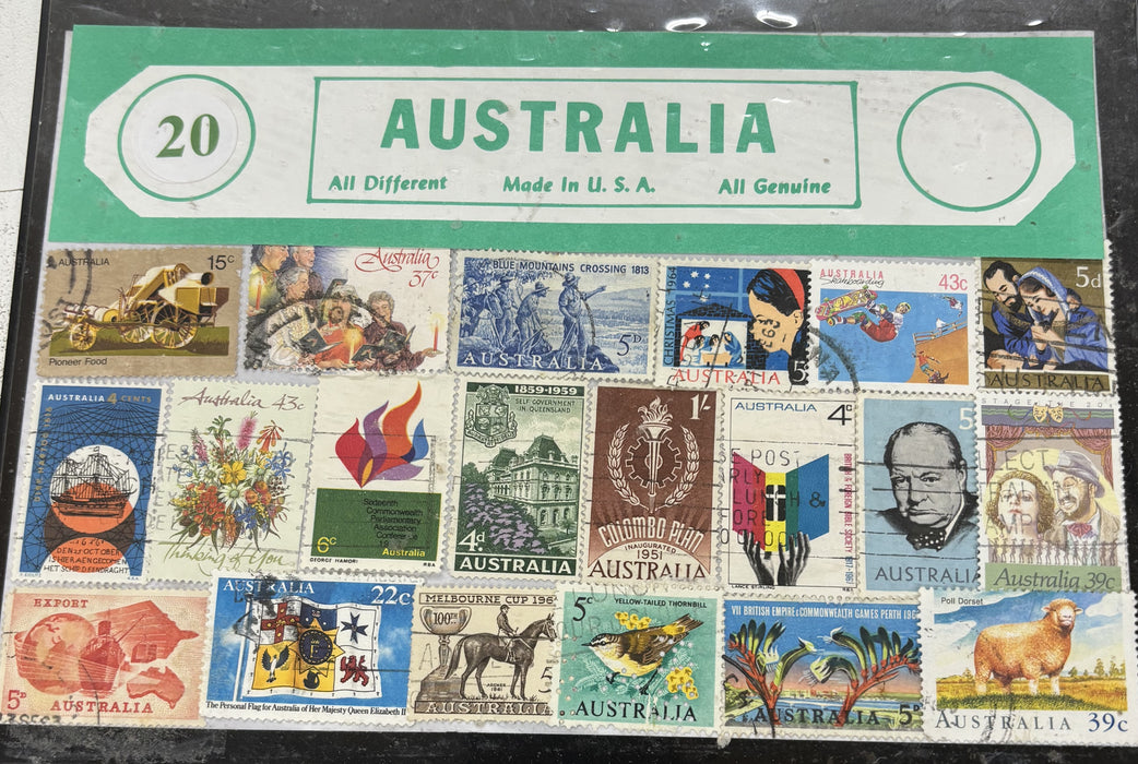 Australia Stamp Packet