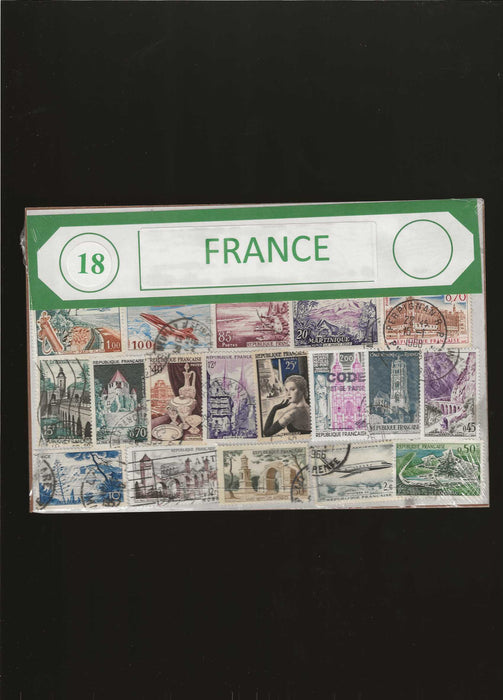 France Stamp Packet
