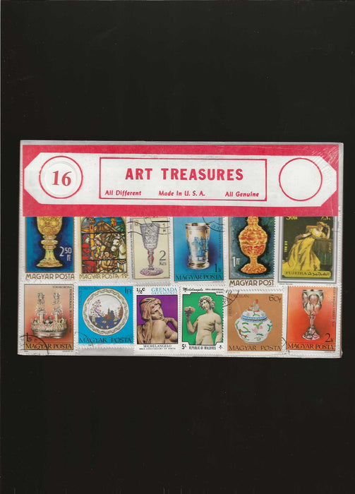 Art Treasures Stamp Packet