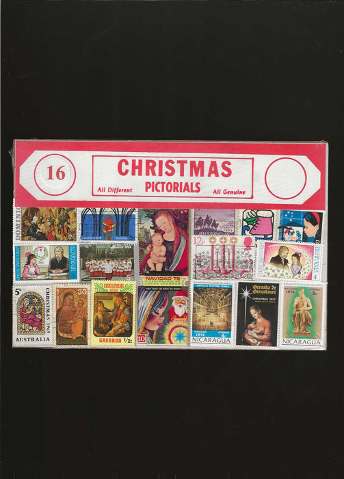 Christmas Stamp Packet