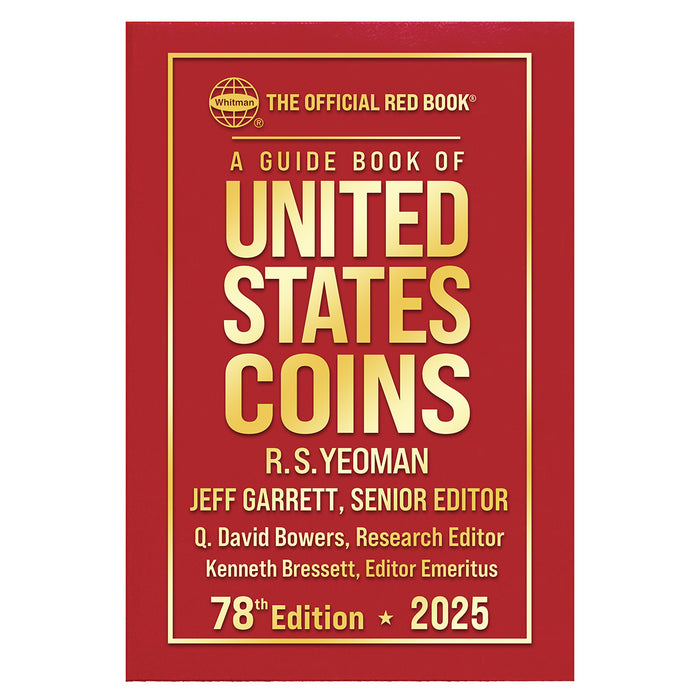 2025 Whitman Hardcover Redbook - A Guide Book of United States Coins