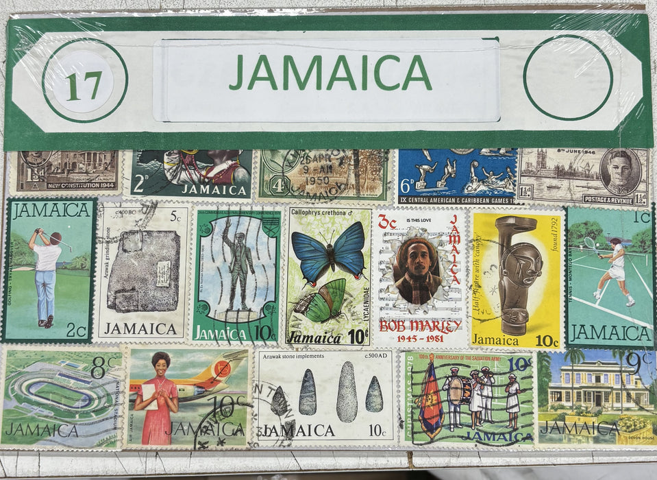 Jamaica Stamp Packet