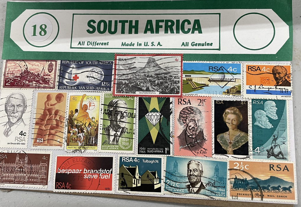 South Africa Stamp Packet