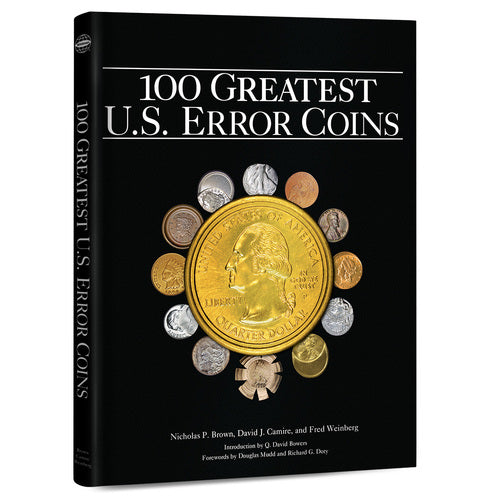 100 Greatest U.S. Error Coins Whitman Book