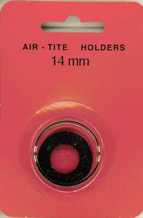 14mm Air-Tite Coin Capsule Black Ring