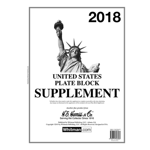 Liberty Plate Block 2018 Harris Supplements