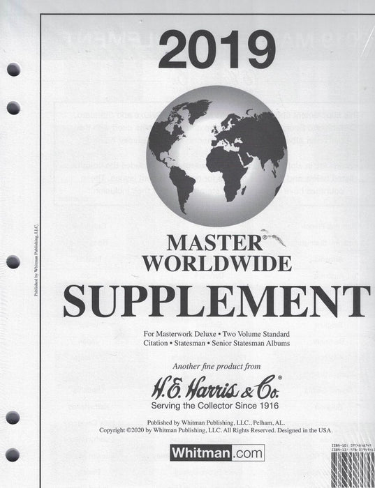 Master 2019 Harris Supplements