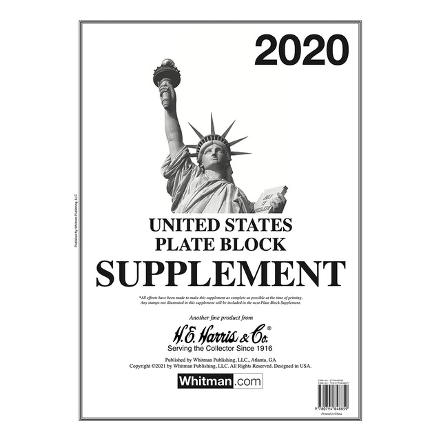 Liberty Plate Block 2020 Harris Supplements