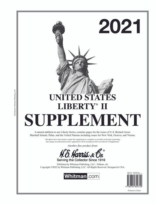 Liberty II 2021 Harris Supplements