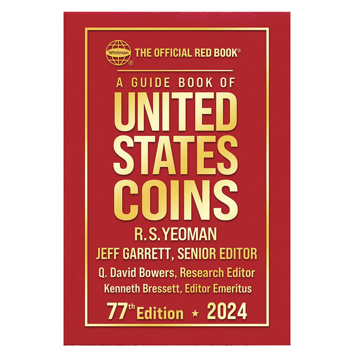 2024 Whitman Hardcover Redbook - A Guide Book of United States Coins