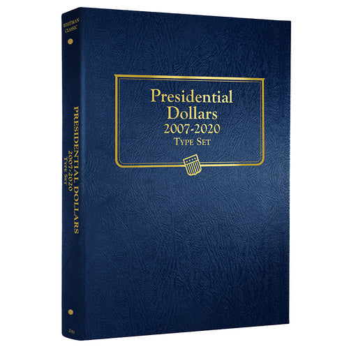 2183 - Presidential Dollars Single Mint or Proofs, 2007-2020 Whitman Album