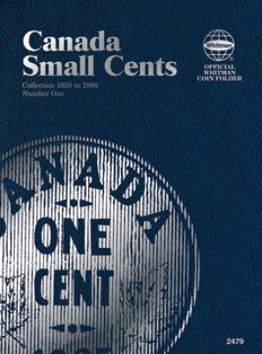 2479 Small Cents Volume 1 Whitman Canada Folder