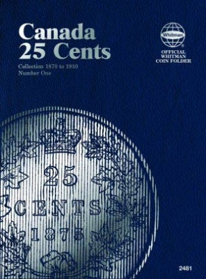 2481 25 Cents Volume 1 Whitman Canada Folder