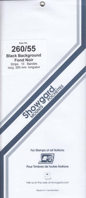 Showgard Stamp Mount 260/55 Black