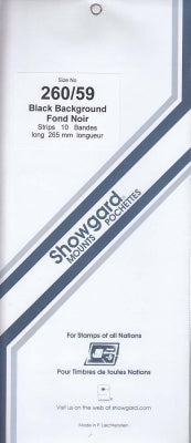 Showgard Stamp Mount 260/59 Black