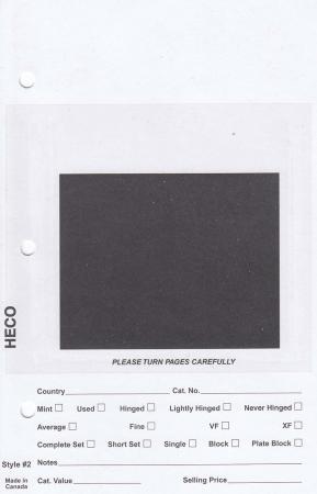 Heco #2 Stamp Sales Sheets (500 Qty)