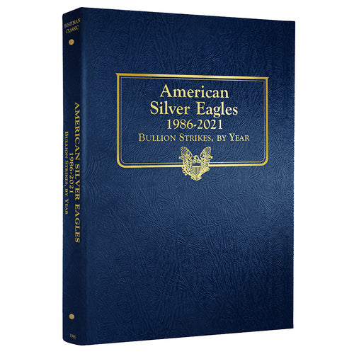 3395 - American Silver Eagles, 1986-2021 Whitman Album