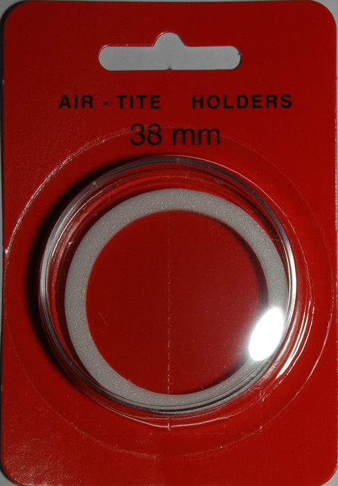 38mm Air-Tite Coin Capsule White Ring