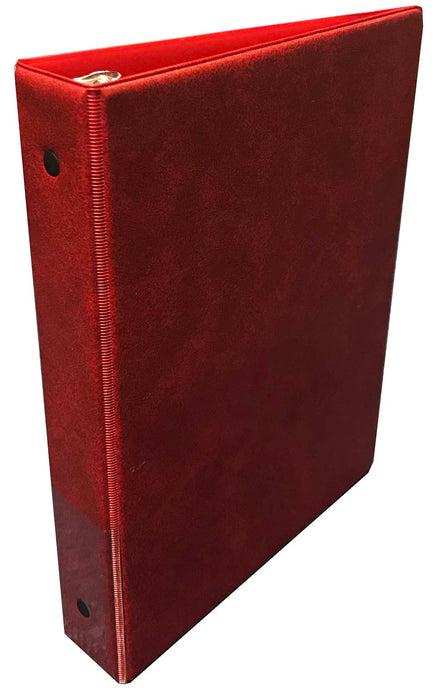 6"x9" 3 Ring Binder #1, #2, and #4 Sales Sheets Red