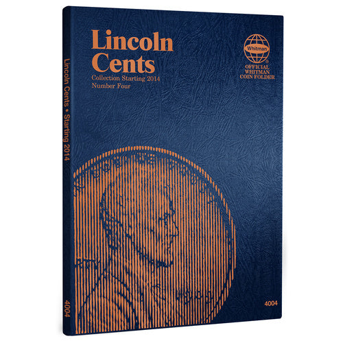 4004 Lincoln Cents # 4 Whitman Folder