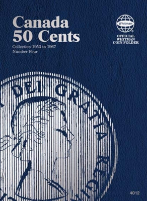 4012 50 Cents Queen Whitman Canada Folder