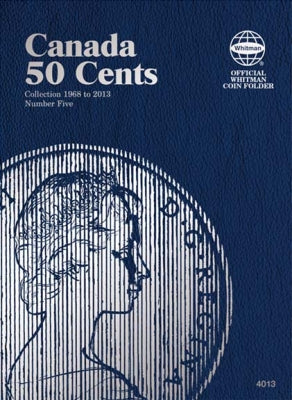 4013 50 Cents Queen Whitman Canada Folder