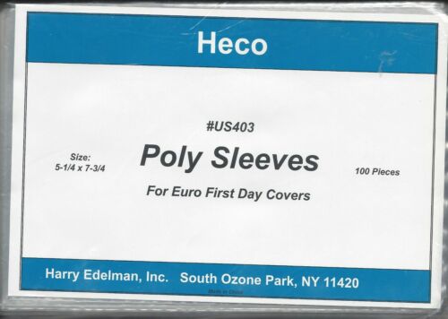 Heco #403 Poly Sleeves (100 Qty)