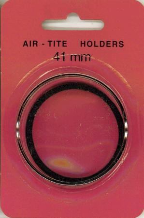 41mm Air-Tite Coin Capsule Black Ring