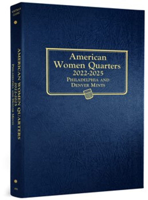 4990 American Women Quarters 2022-2025 Philadelphia and Denver Mint Album