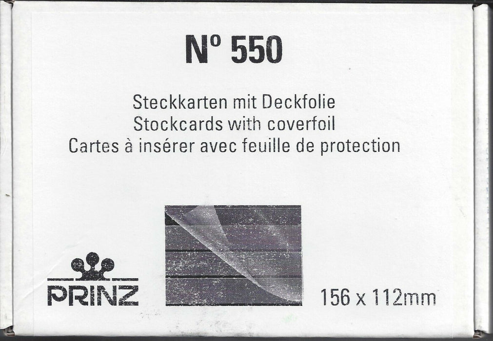 Prinz #550 Stamp Approval Cards