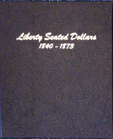 6171 Liberty Seated Dollars Dansco Album