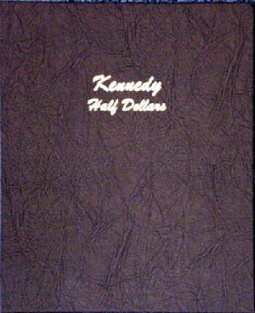 7166 Kennedy Half Dollars Dansco Album