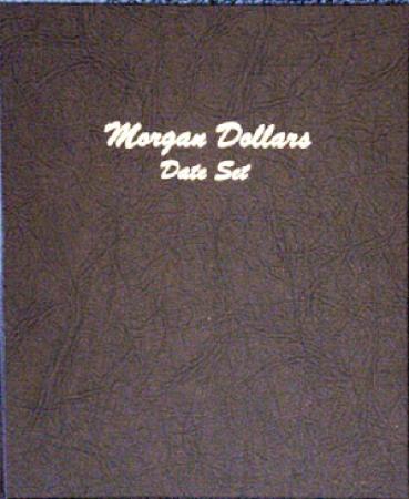 7171 Morgan Dollars / Date Set Dansco Album