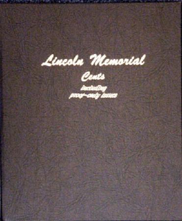 8102 Lincoln Memorial Cents / Proof Dansco Album