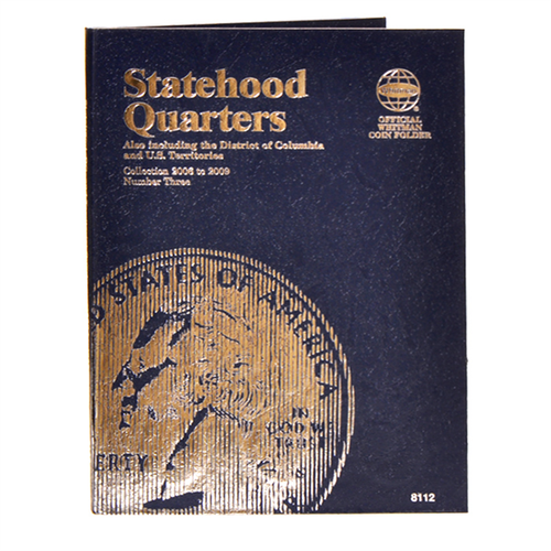 8112 State Series Quarters #3 Whitman Folder